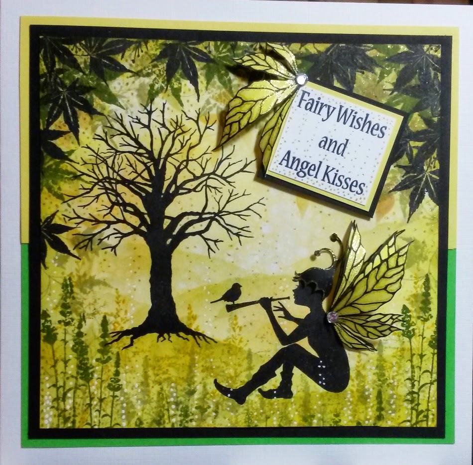 Marianne's Creative World........ New Lavinia Stamps Challenge for April "Lemon and Lime"