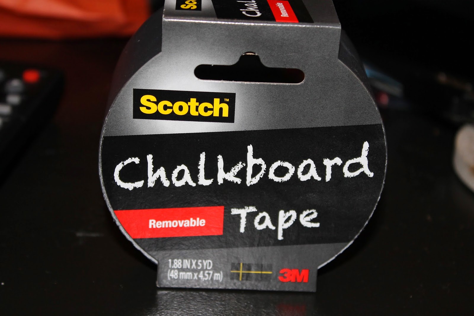 Lyndi's Projects Chalkboard Tape Gift Bag