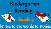 Kindergarten Reading Decoding Short Vowel Words and Stories Common Core Based