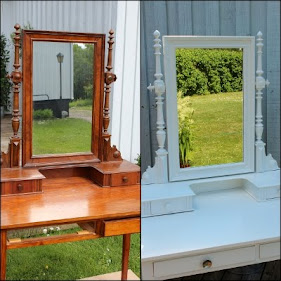 Make up mirror table