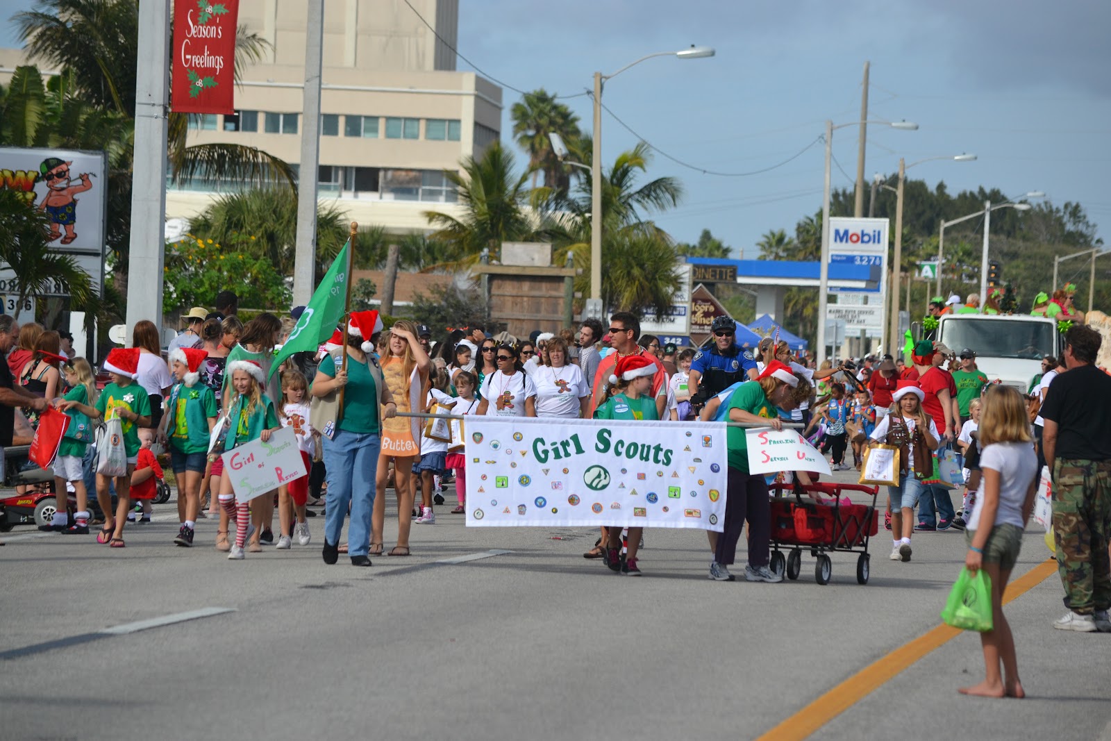 2012 Cocoa Beach Christmas Parade Video & Photos