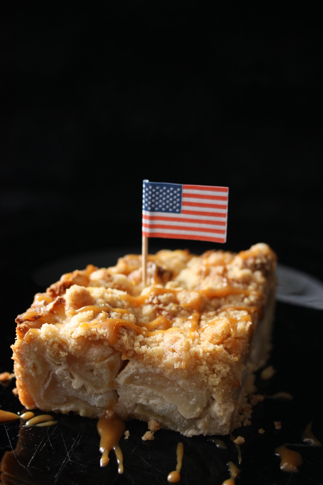 Les petits plats d'Huguette Caramel Apple Granny Pie