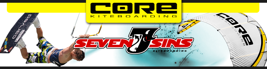 SEVEN SINS KITEBOARDING CORE KITES