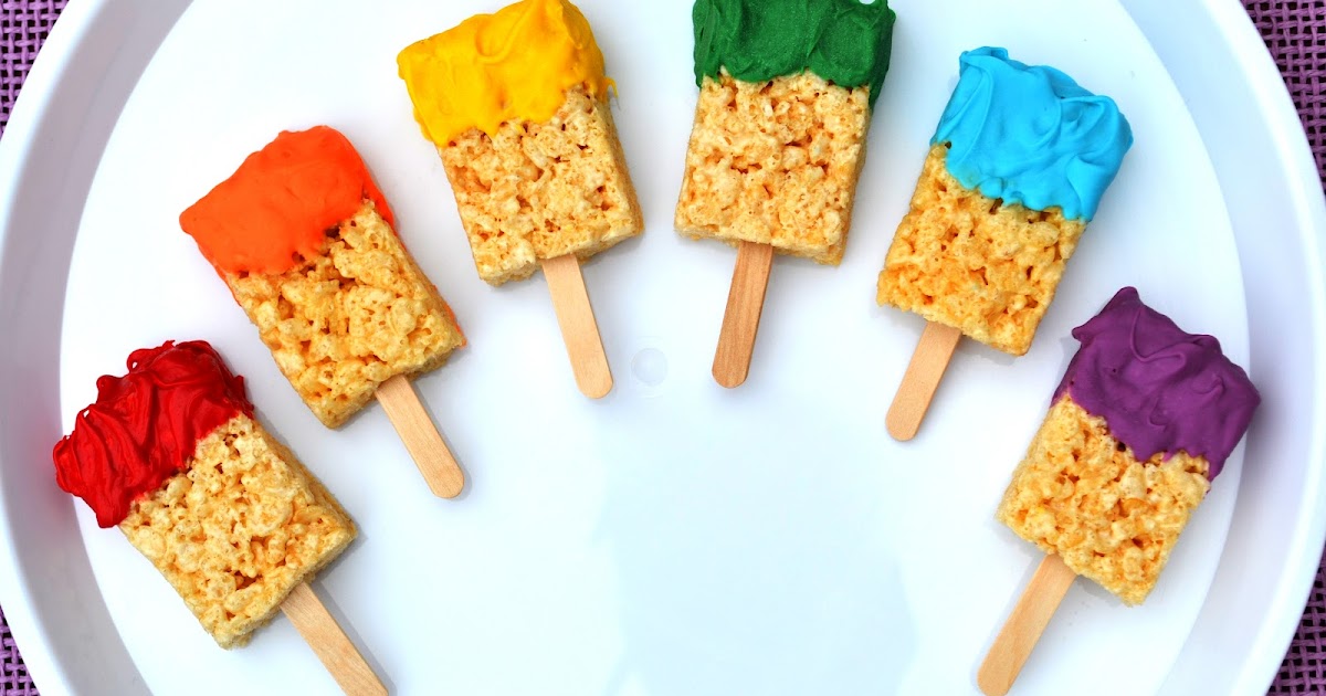 Sweetology Rice Krispie Treat Paint Brushes Plus "Minute to Win It