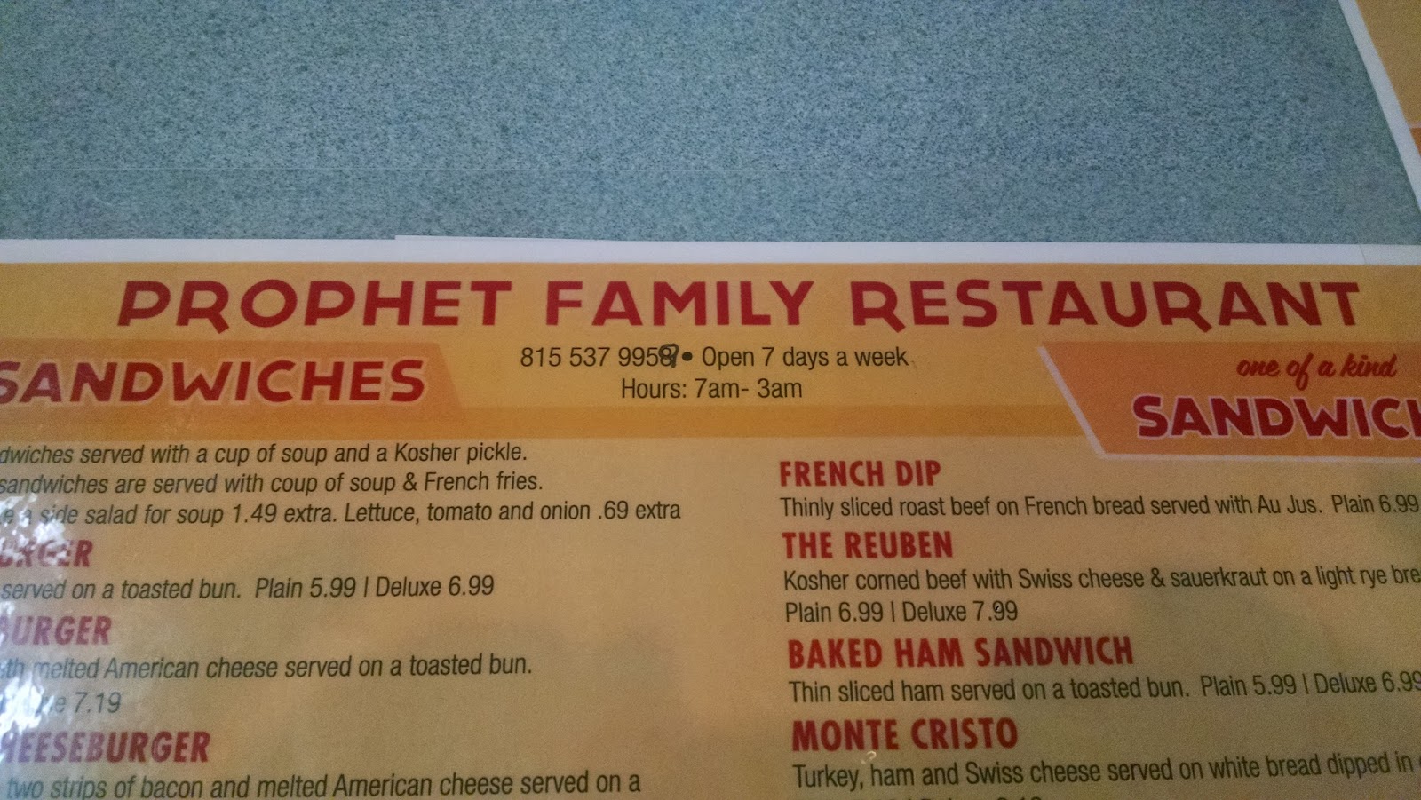 Prophet Restaurant Prophetstown, Illinois Meemaw Eats