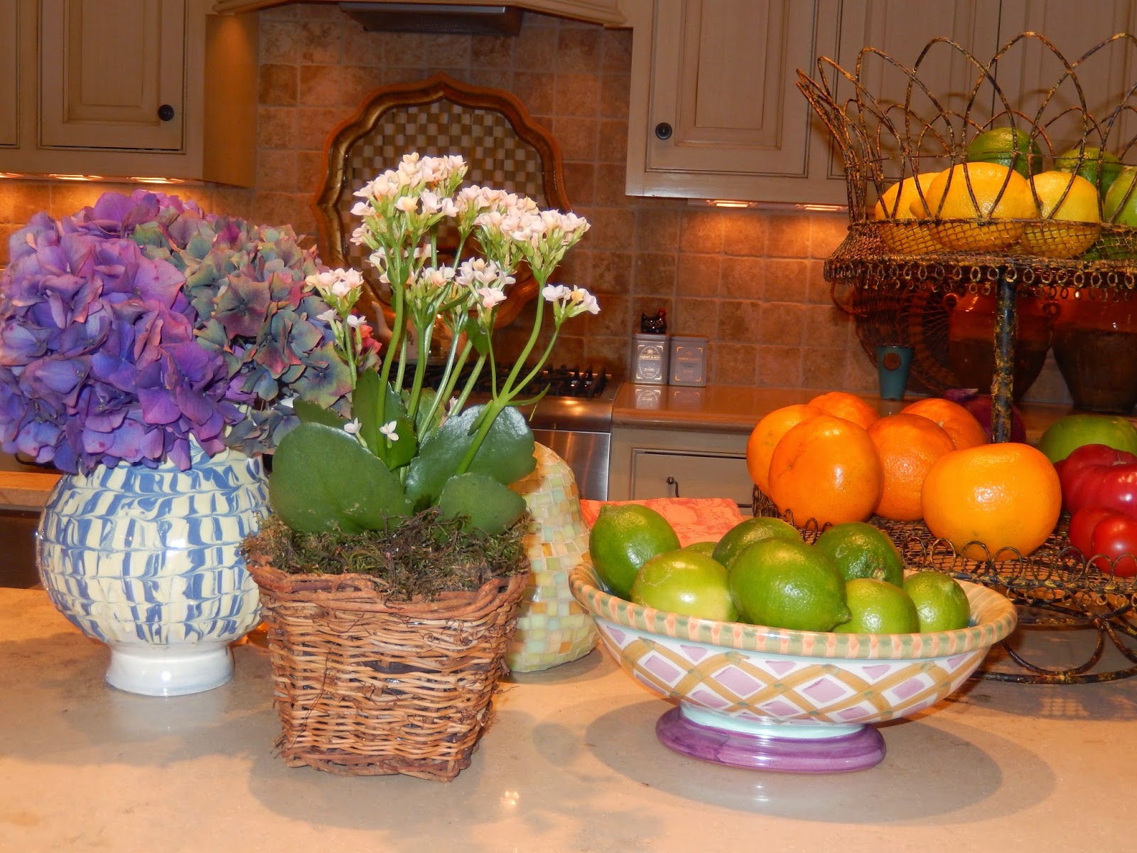 The French Tangerine decorating with fruits and vegetables and a winner
