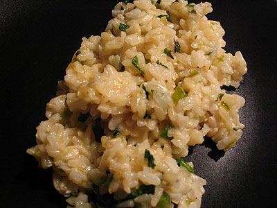 Brown Rice with Lime, Cilantro and Jalapeño