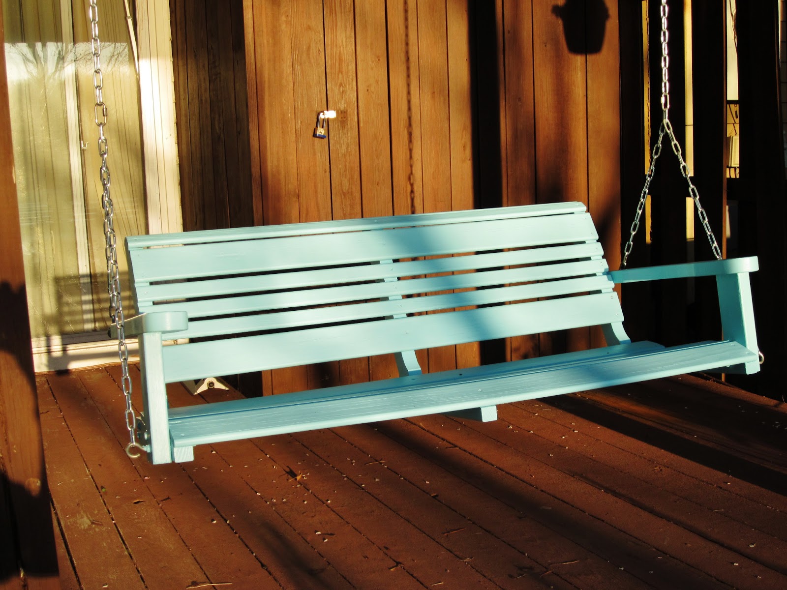 BonnieProjects Painted porch swing