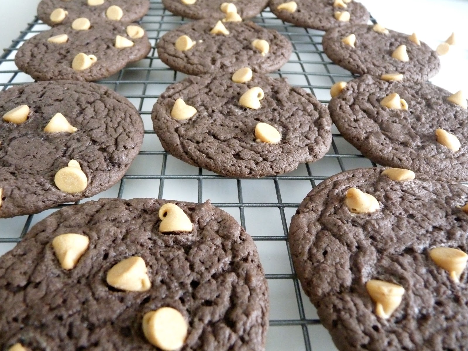 Chocolate Fudge & Peanut Butter Chip Cookies