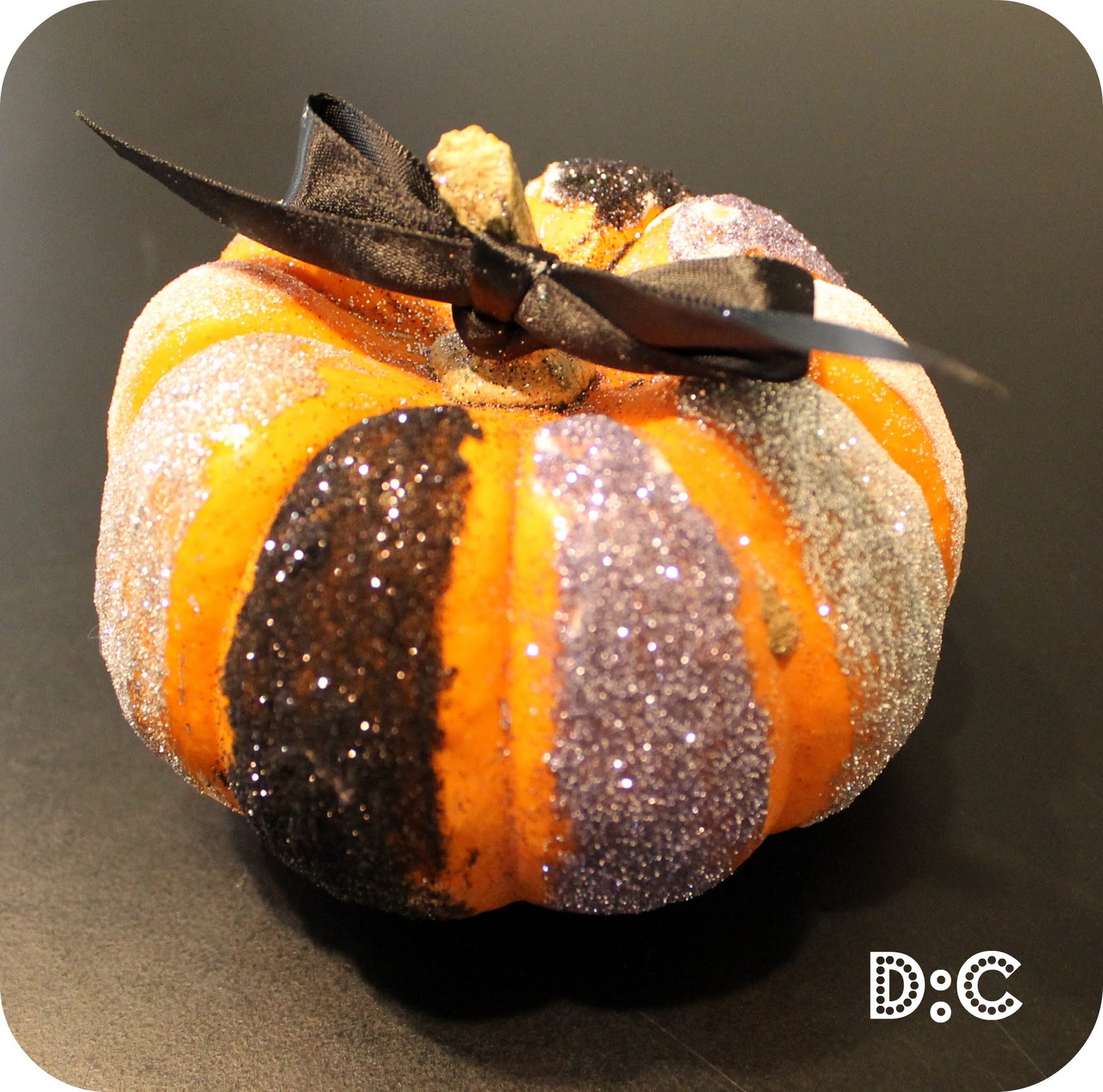 Destination Craft Glittertastic Mini Pumpkins