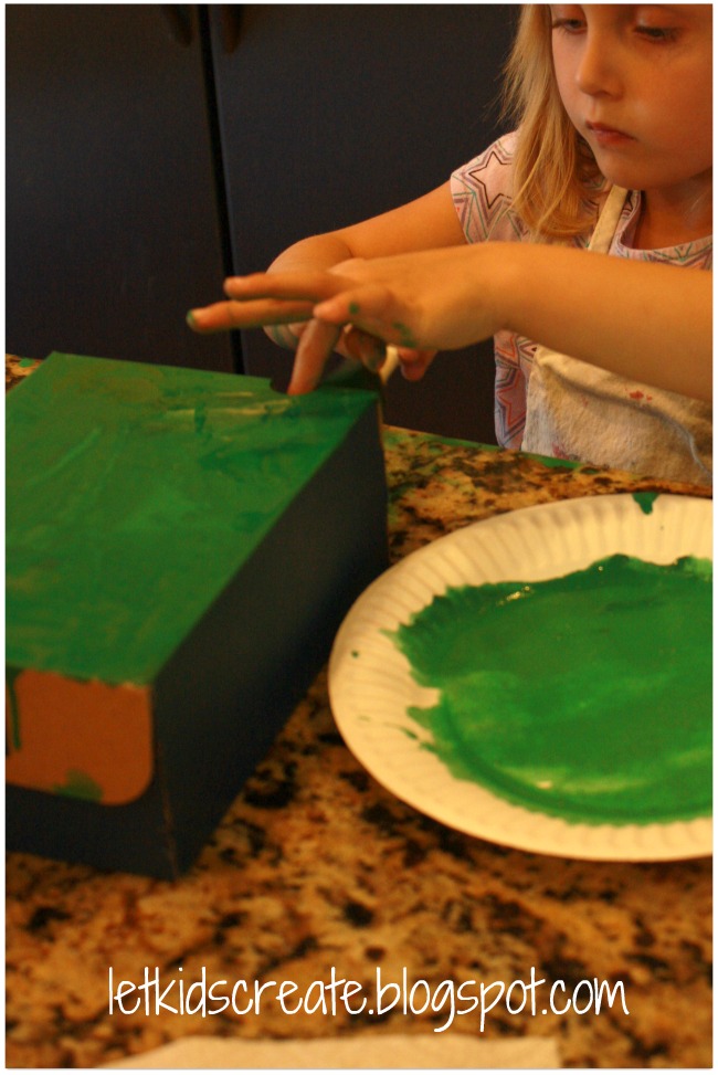 Let Kids Create Making a treasure box