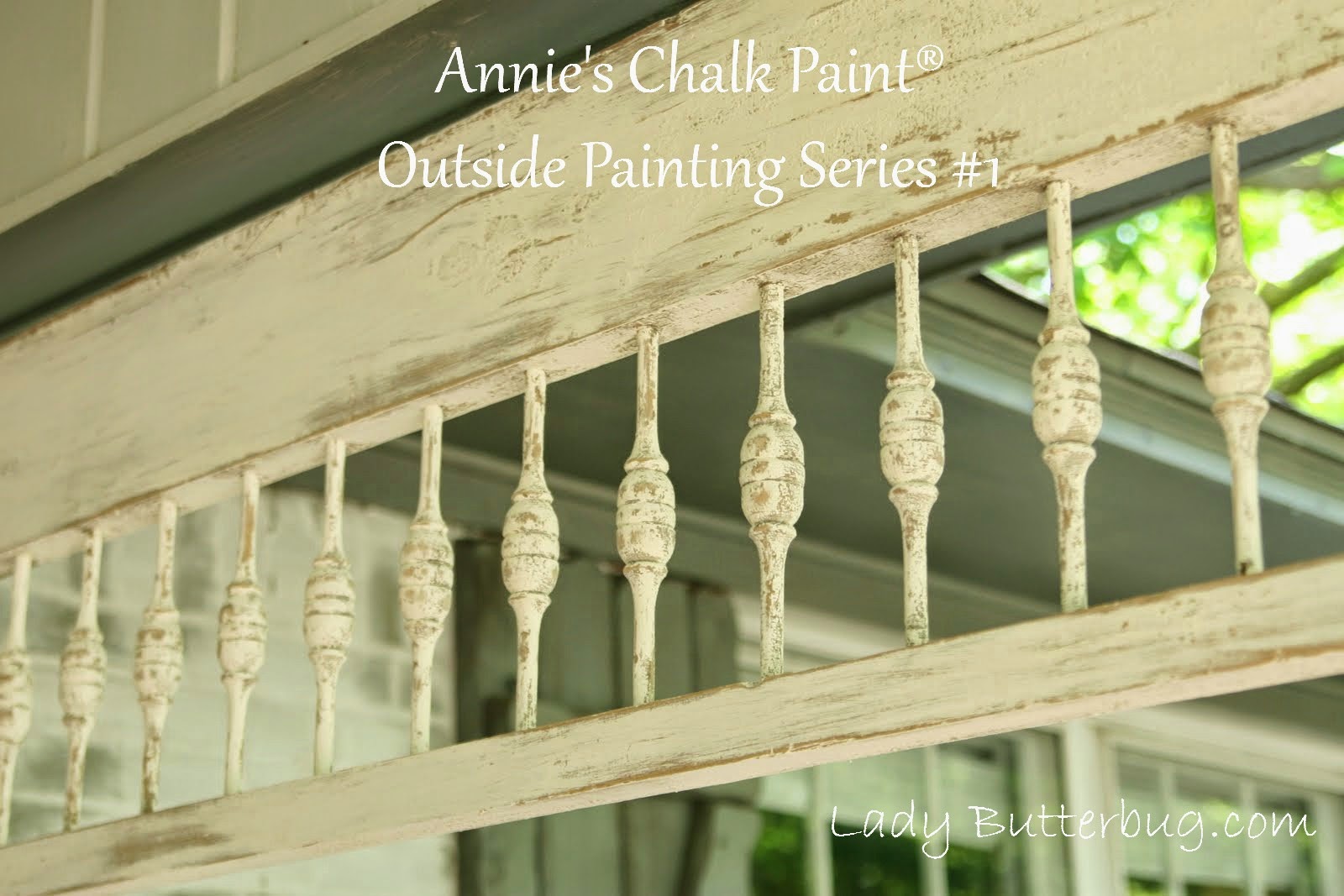 Annie Sloan Chalk Paint Tutorial Series for Outdoor Pieces...Project 5
