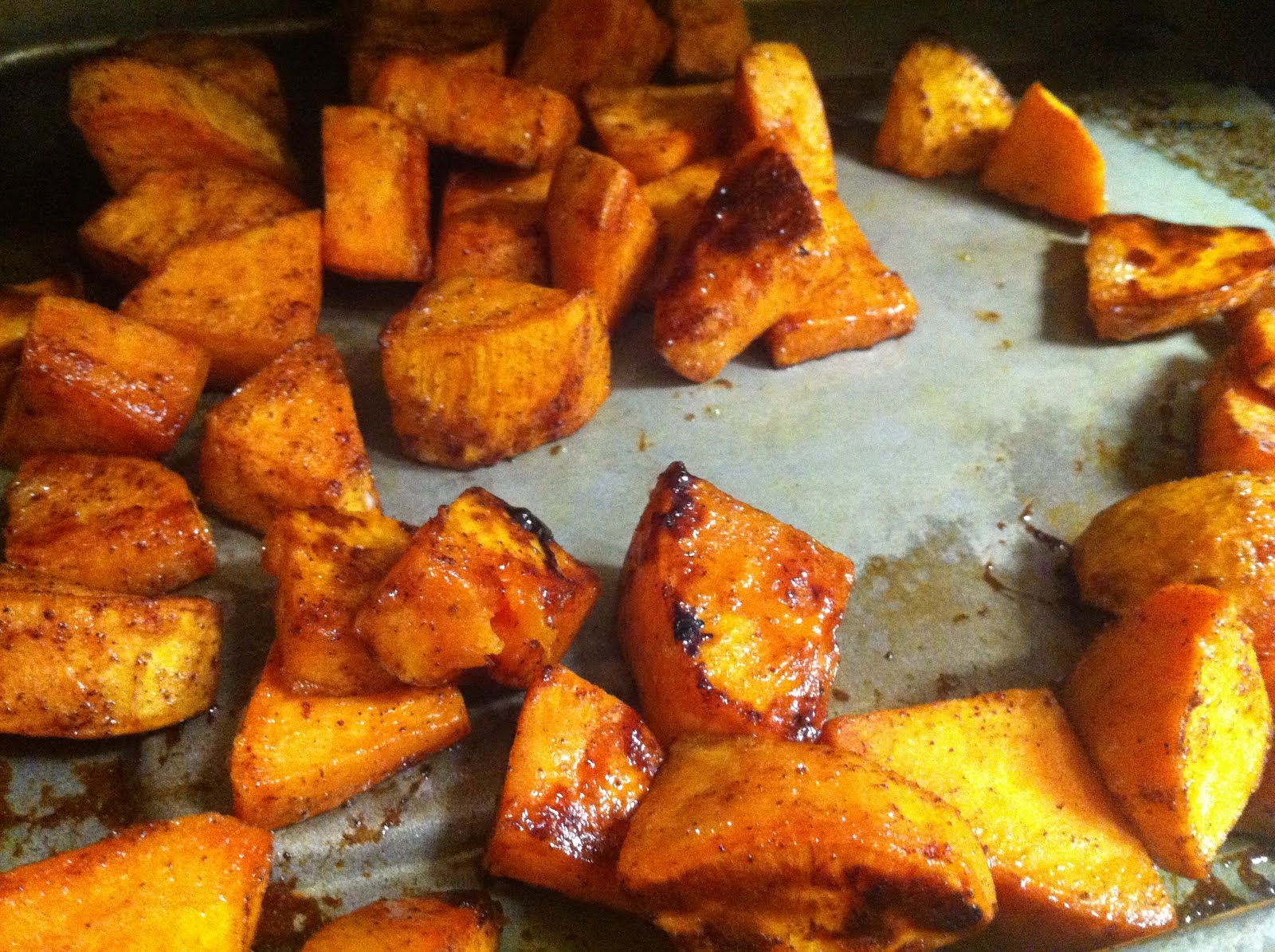 the joys of raising jack, jovie & judah Sweet Potato Cubes