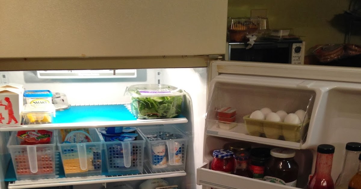 Working on My Forever A peek into our refrigerator!