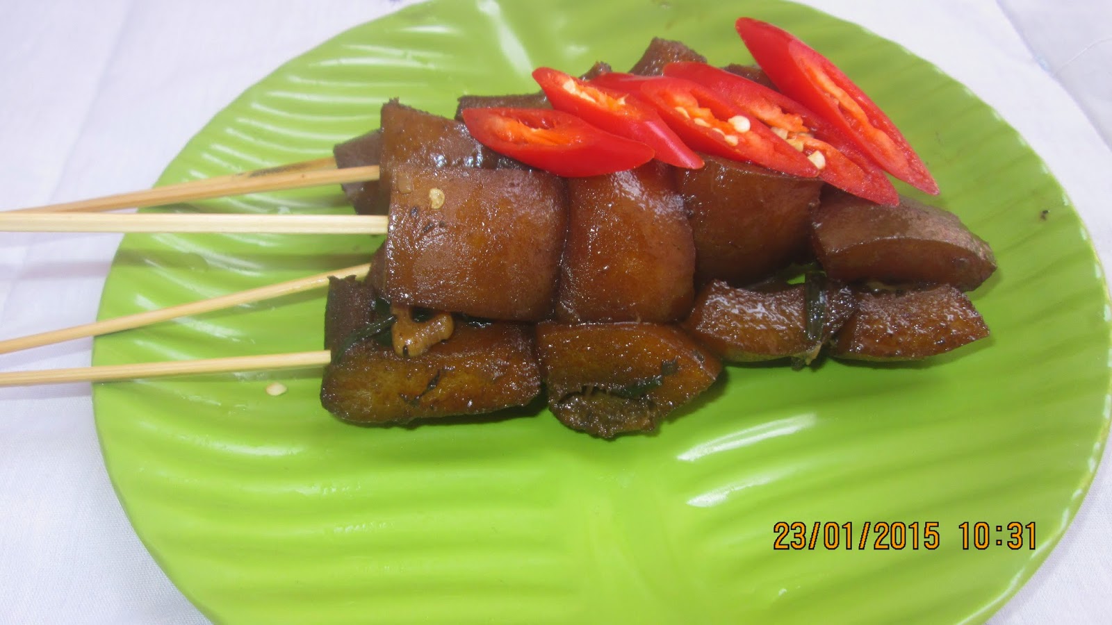 Resep Sate Kikil Pedas Manis dan Enak Dapur Onlineku