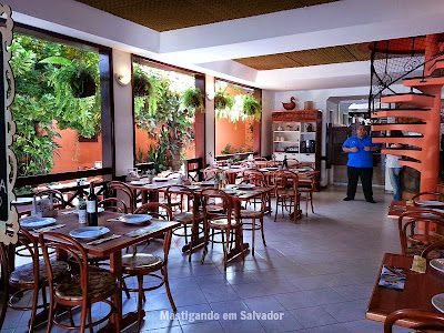 Restaurante Carro de Boi: Ambiente da loja da Boca do Rio