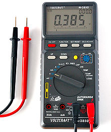 Example of a multimeter