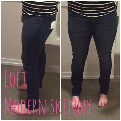 the loft curvy jeans