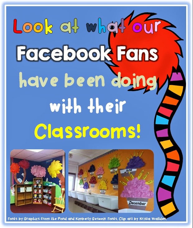 Look what our Facebook Fans have been doing with their Classrooms {classroom displays}!