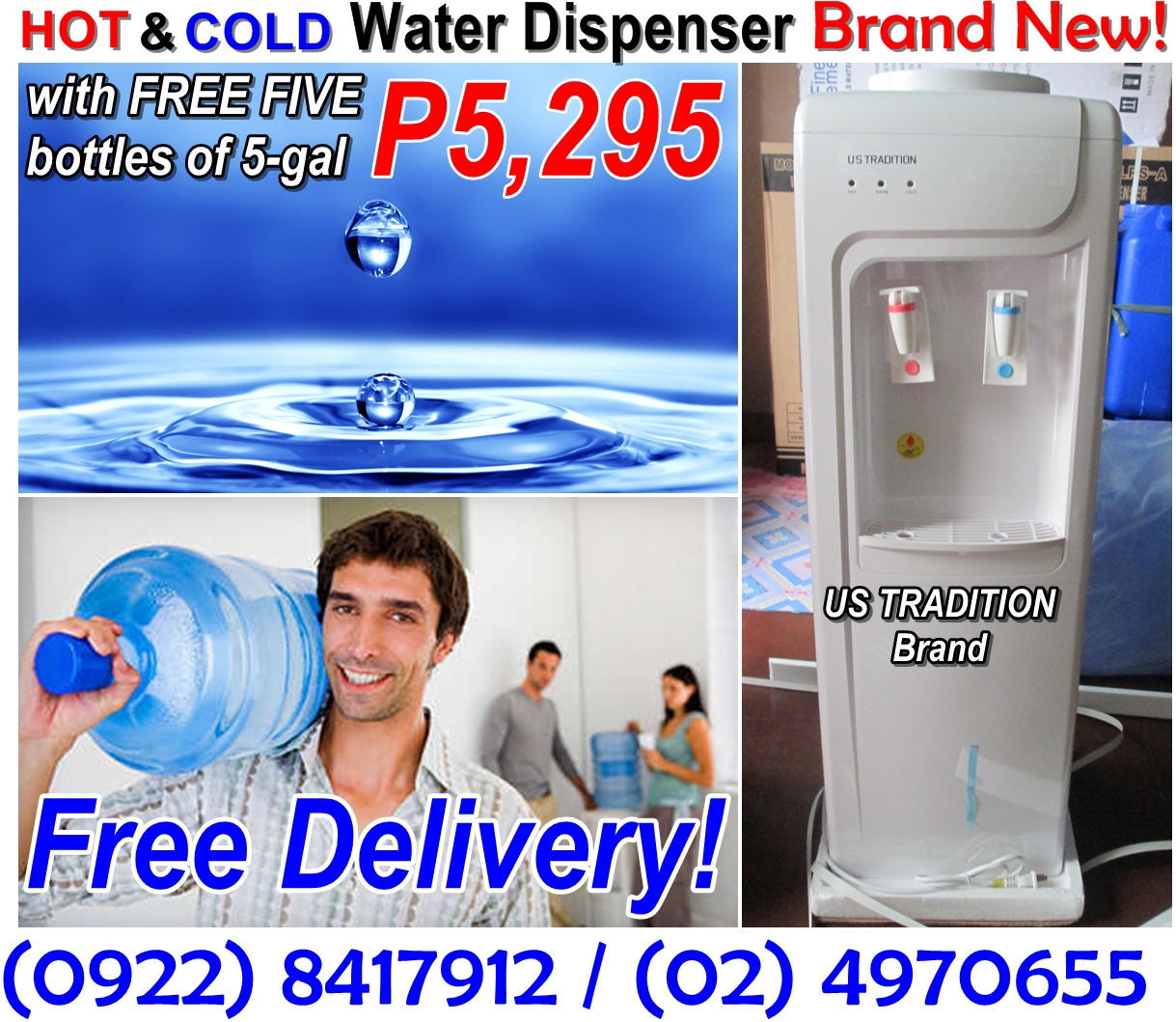 us tradition water dispenser