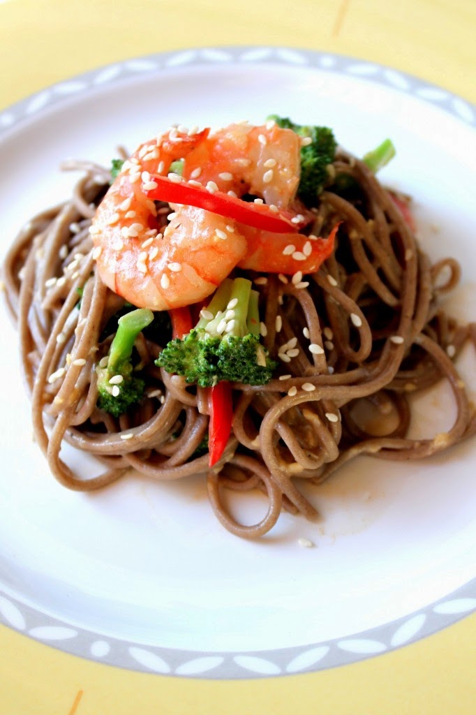 Soba Noodle with Spicy Peanut Sauce Easy Recipes Blog