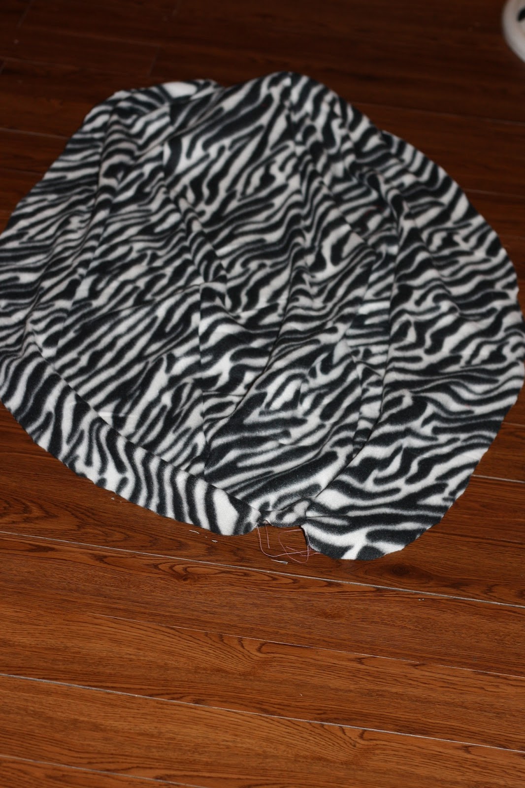 The hole was bigger than that, I promise (the photo just doesn't show it).