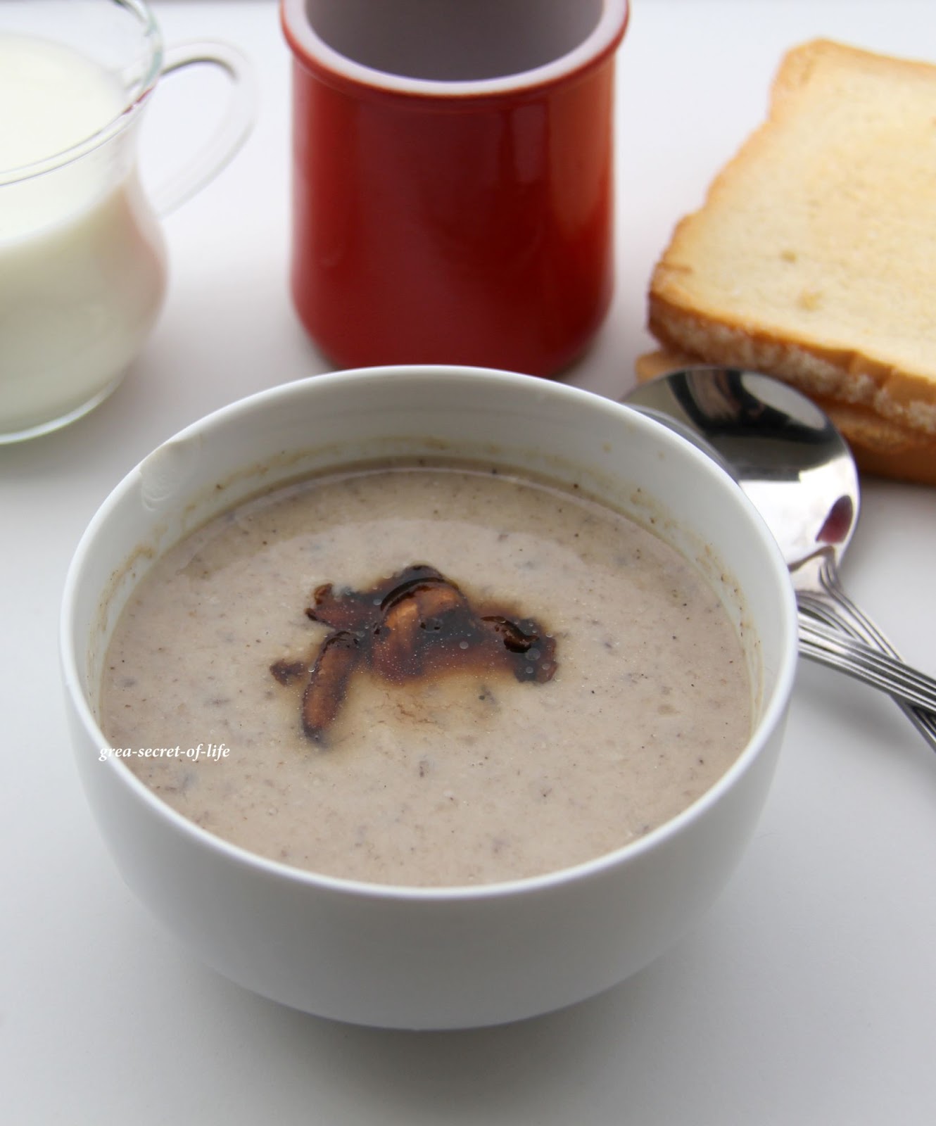 Cream of Mushroom Soup - Great Secret Of Life