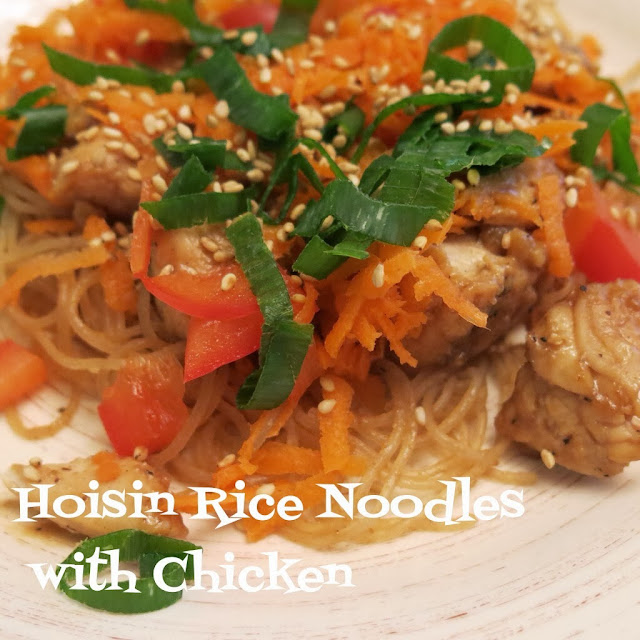 Two Sweets Hoisin Rice Noodles with Chicken