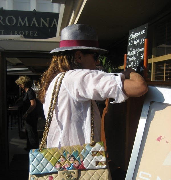 A Matter Of Style DIY Fashion DIY idea painted quilt bag