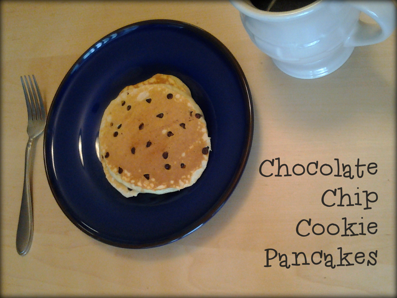 Something And Other Chocolate Chip Cookie Pancakes