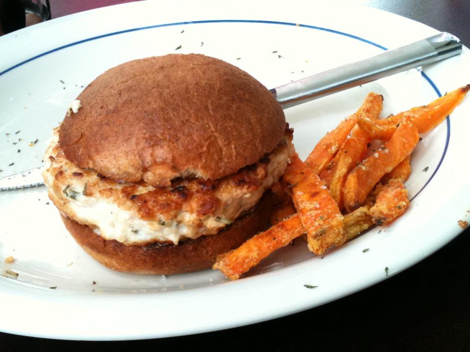 Renew Health Coaching Rosemary Chicken Burgers with Garlic Mayo