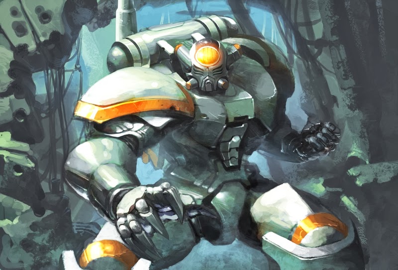 Robot illustration, Illustration, Character illustration