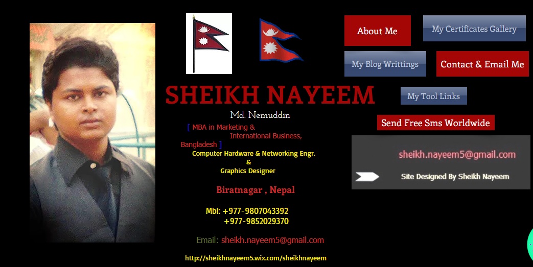 Know about Business Owner - Sheikh Nayeem