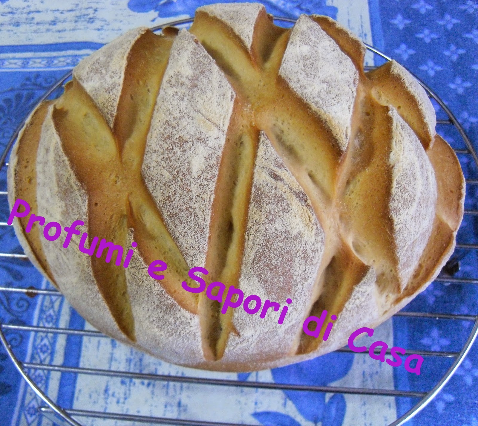pane con farina di grano duro e farina manitoba