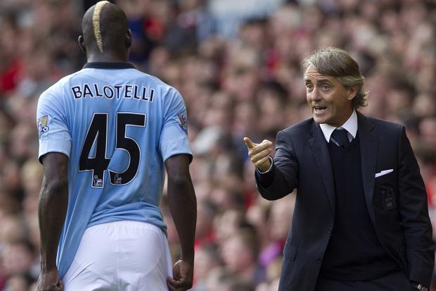 Mancini said that he still gave Balotelli's a chance to played at Manchester City.