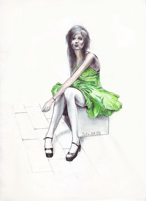 Danseuse en robe verte (2012)
