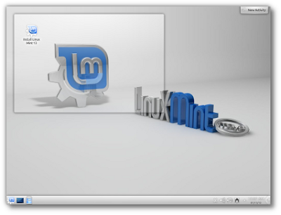 Linux mint 13 maya KDE RC