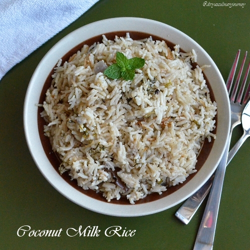 Coconut Milk Brown Rice Recipe Photos All