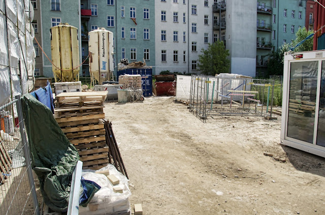 Baustelle Wohnhaus und Gewerbe, B49, Bernauer Straße 50, 10435 Berlin,, 13.07.2013