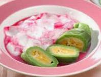 es pisang ijo cara membuat es pisang ijo