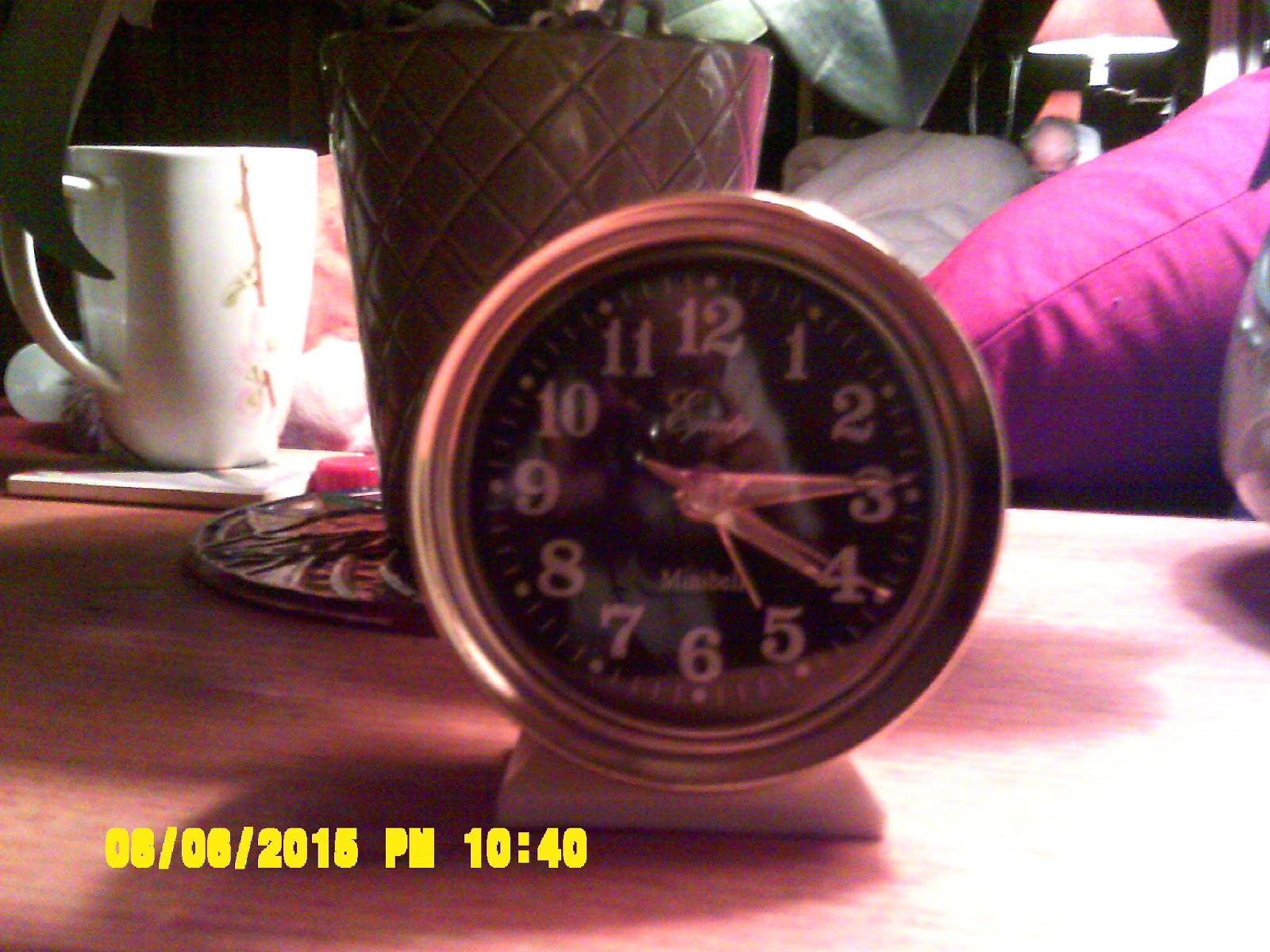 ONE STEP CLOSER A WIND UP CLOCK