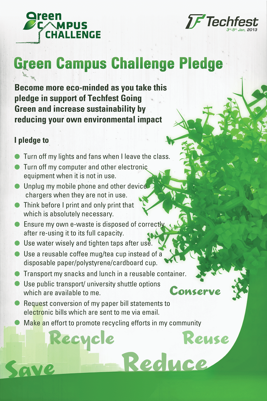 Green campus ideas picture