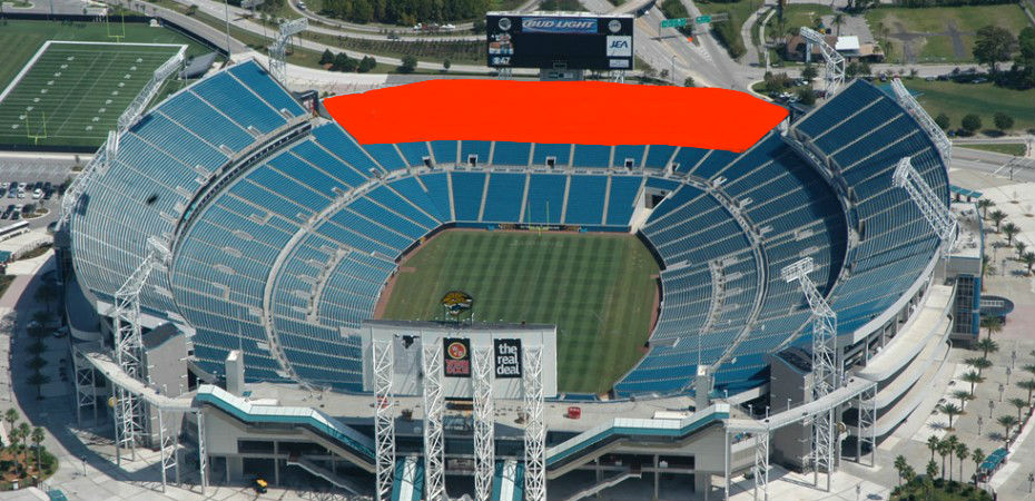 Everbank Field Seating Chart Georgia Florida Game