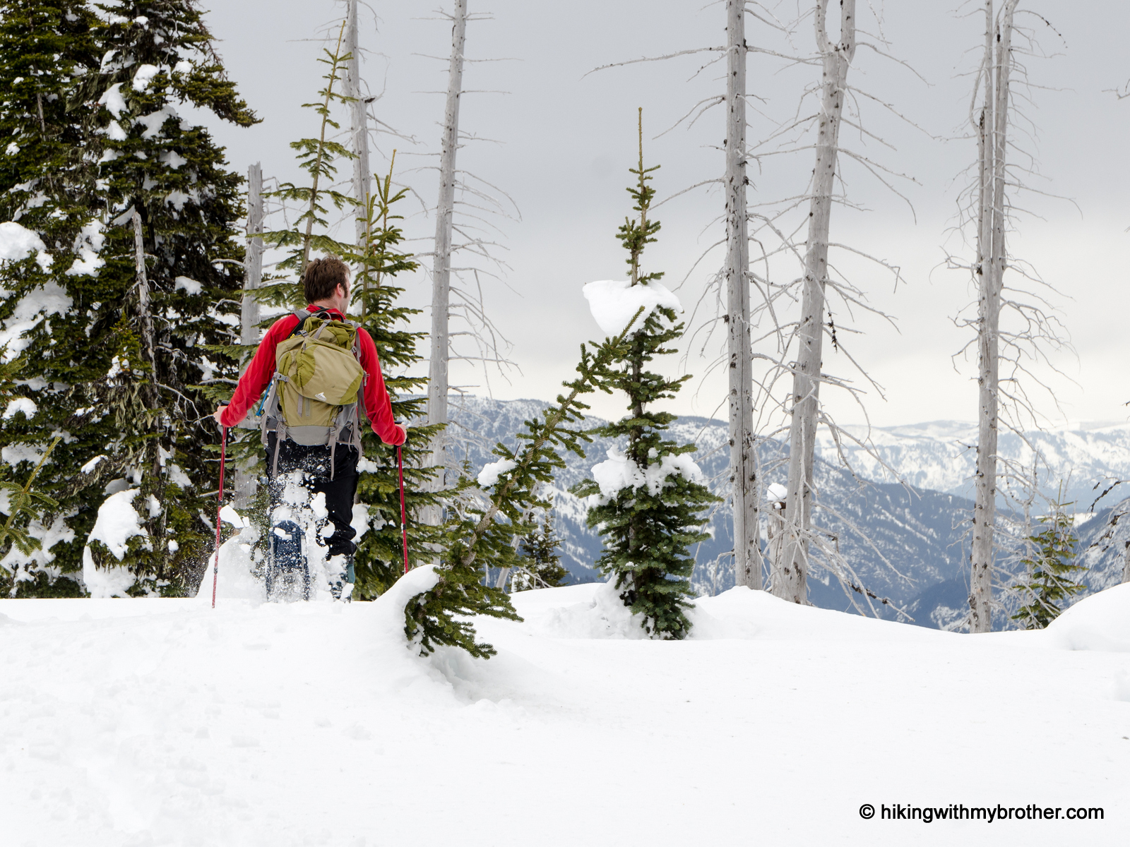 Crystal Mountain Snowshoe Trail Map