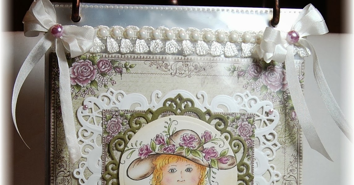 Joyfully Made Designs Raindrops on Roses Scrapbook Page Holder