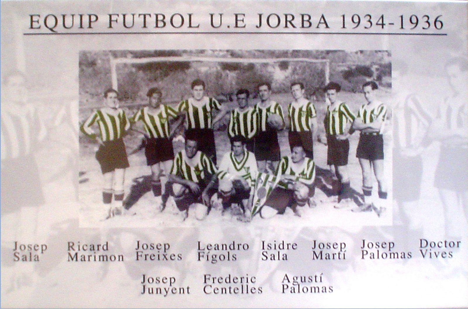 Els equips històrics del Jorba