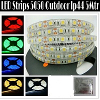 LED Strips ( 5050 ) DC12V 5MTR INDOOR IP33 & OUTDOOR IP44