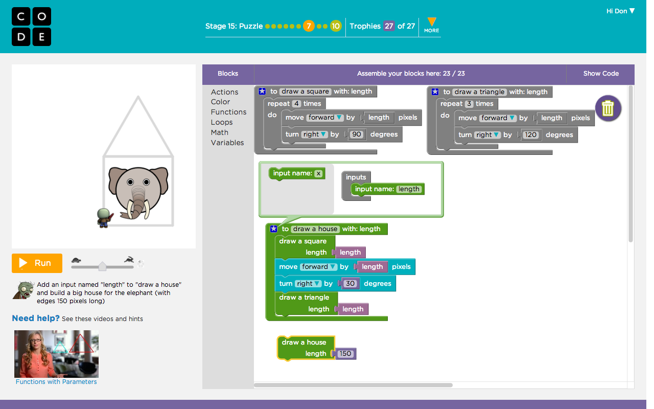 code org artist