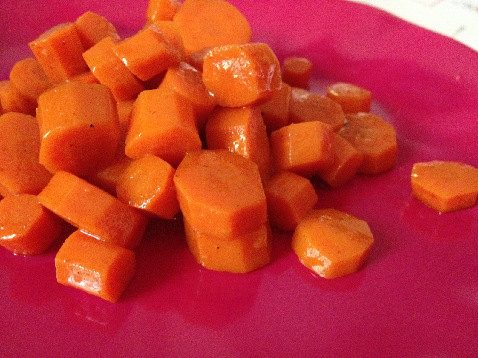 The Nerdy Chef Glazed Carrots