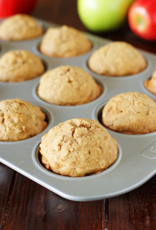 FamilyFavorite Applesauce Muffins The Kitchen is My Playground